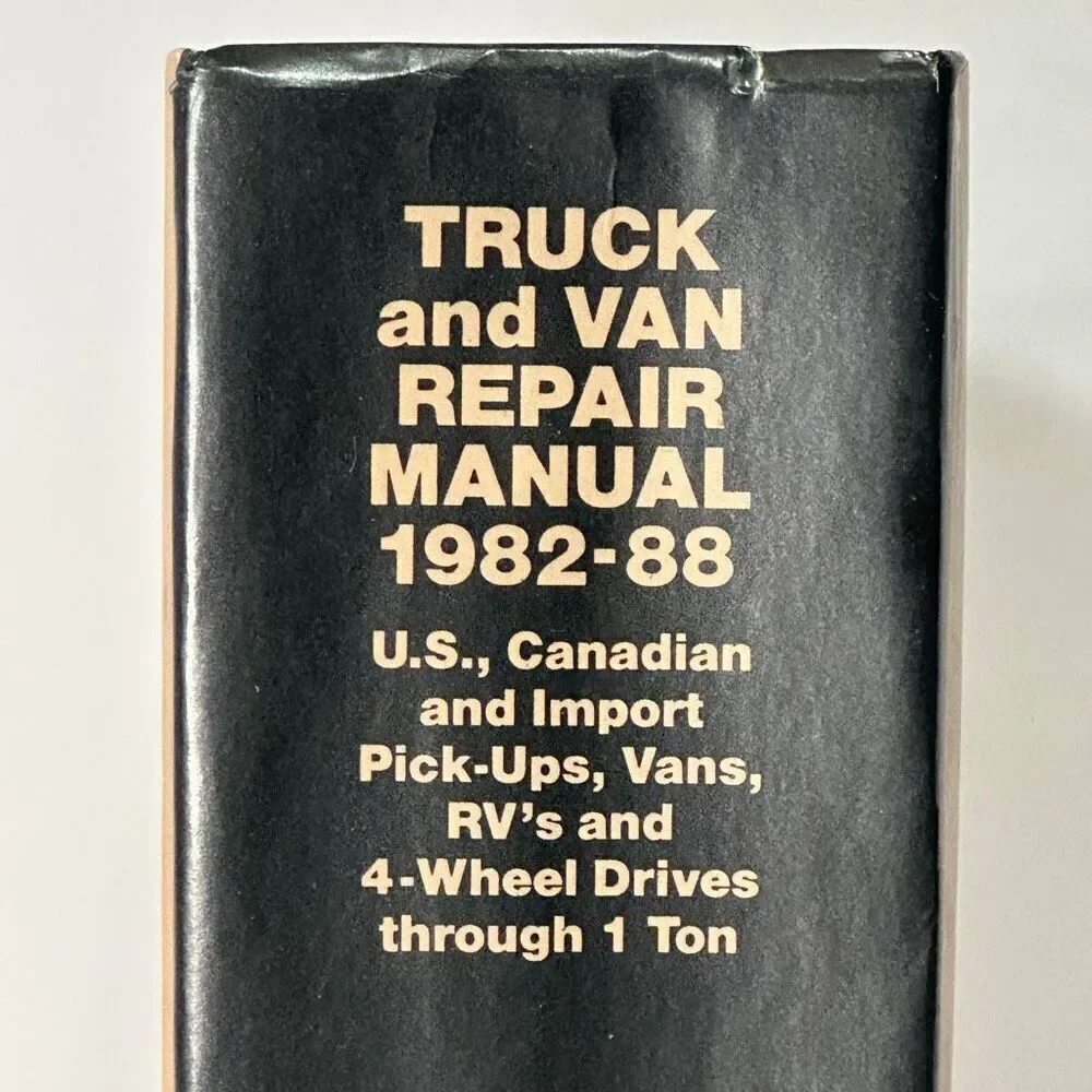Vintage Chilton’s Truck and Van Repair Manual 1982-1988